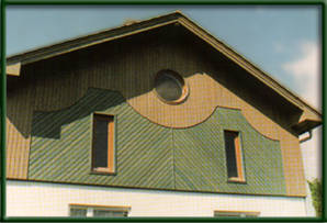 Holzverkleidung