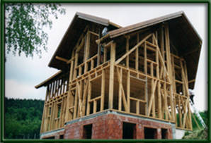 Holzriegelbau