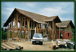 Holzriegelbau